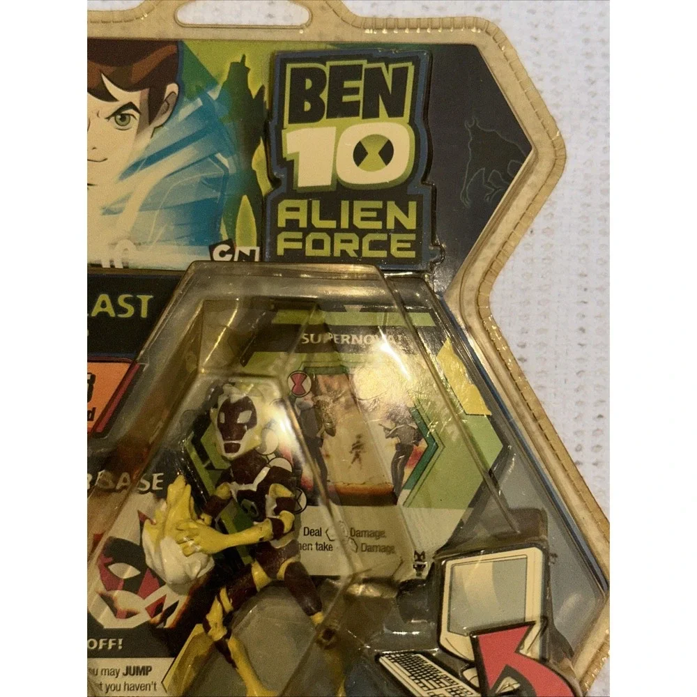 Ben 10 Alien Force - Alan as Heatblast‎ WebCardz & Figure A17